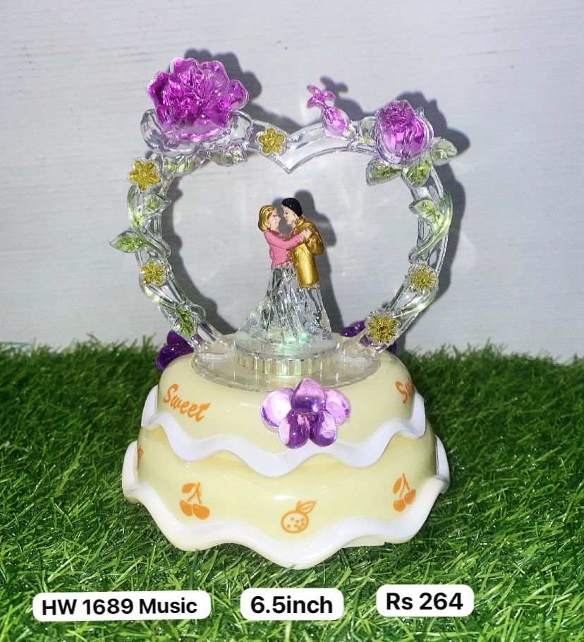 Hw 1689 music & light couple (6.5inch)