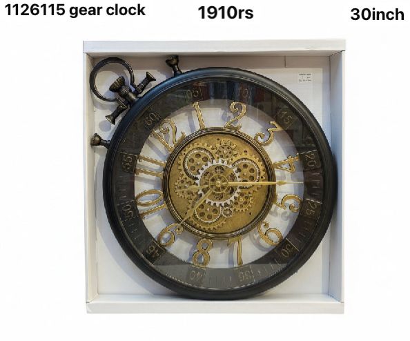 1126115 gear clock(30inch)