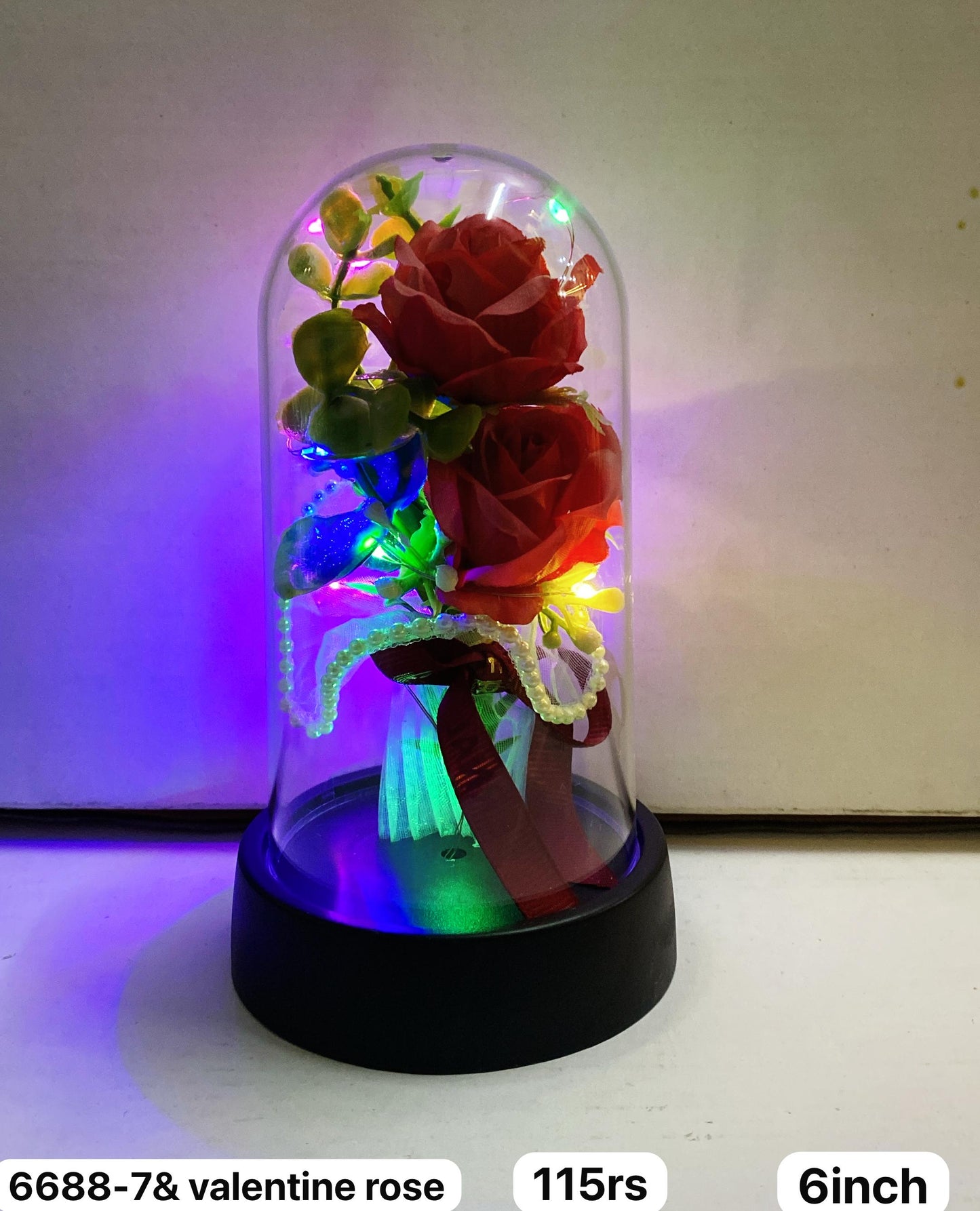 6688-7 flower light (6inch)