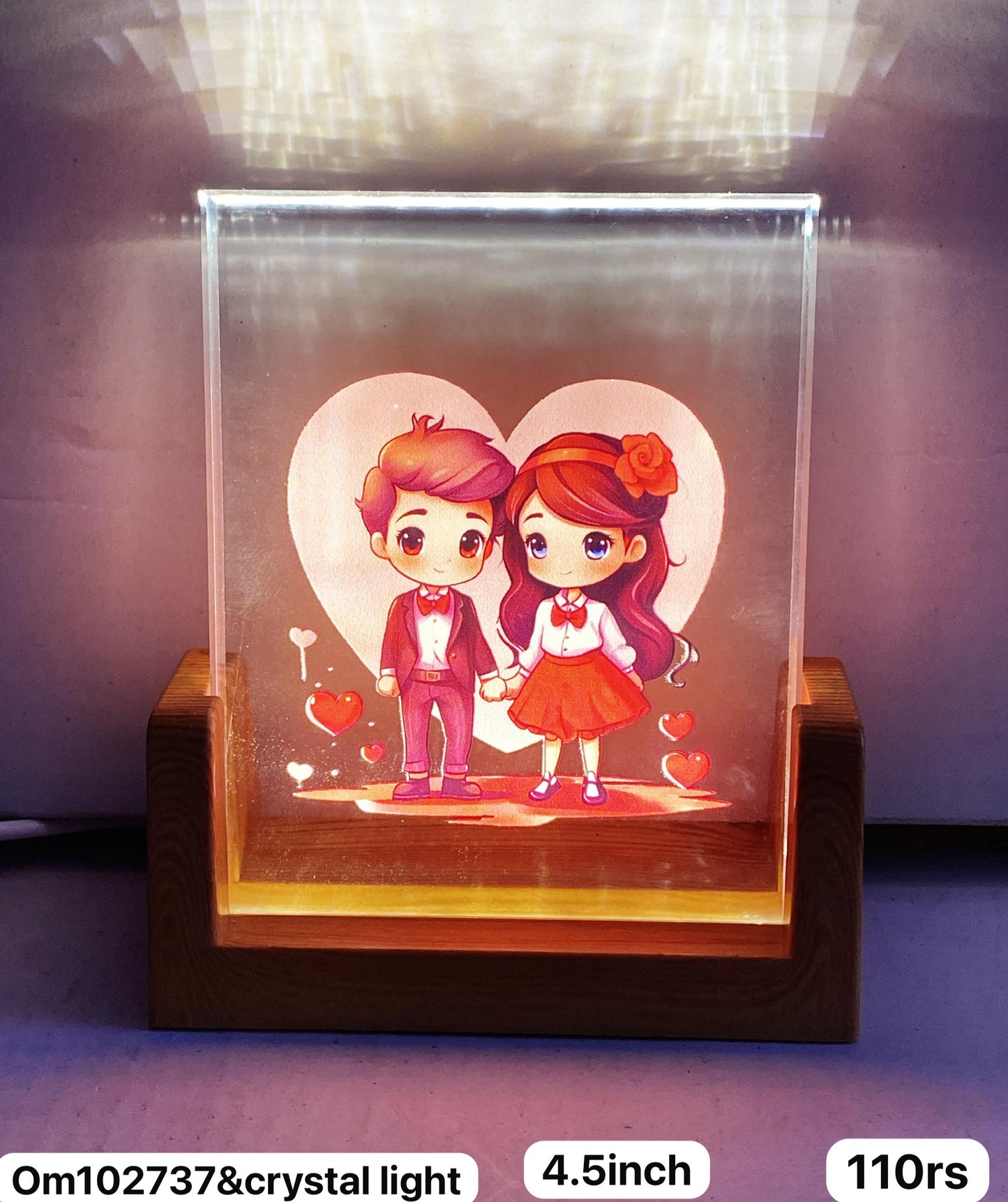 102737 crystal Light ( 4.5inch )