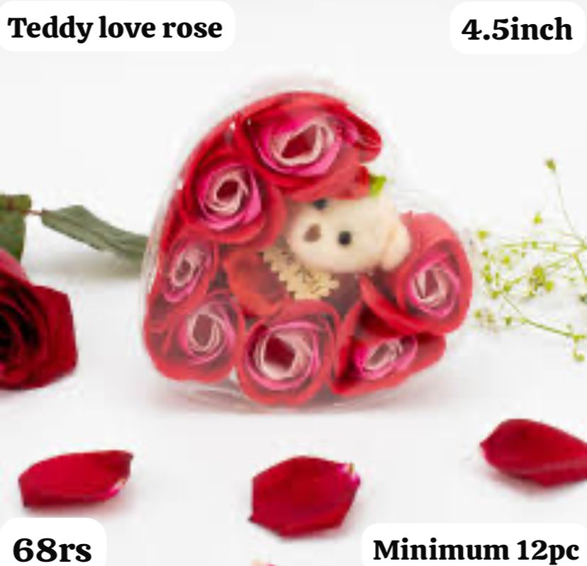 Teddy love rose (4.5inch)