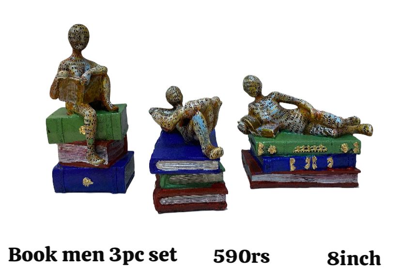 Book men 3pc set(8inch)