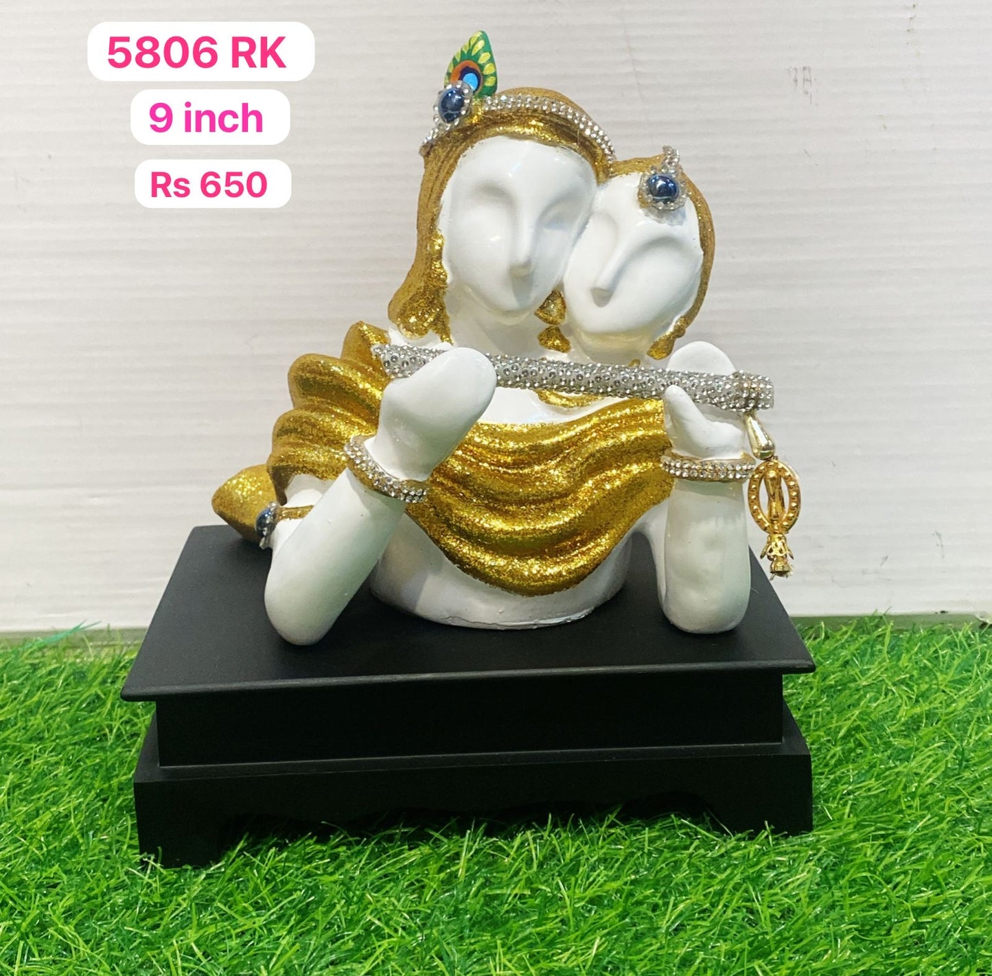 5806 Radha Krishn ( 9inch )