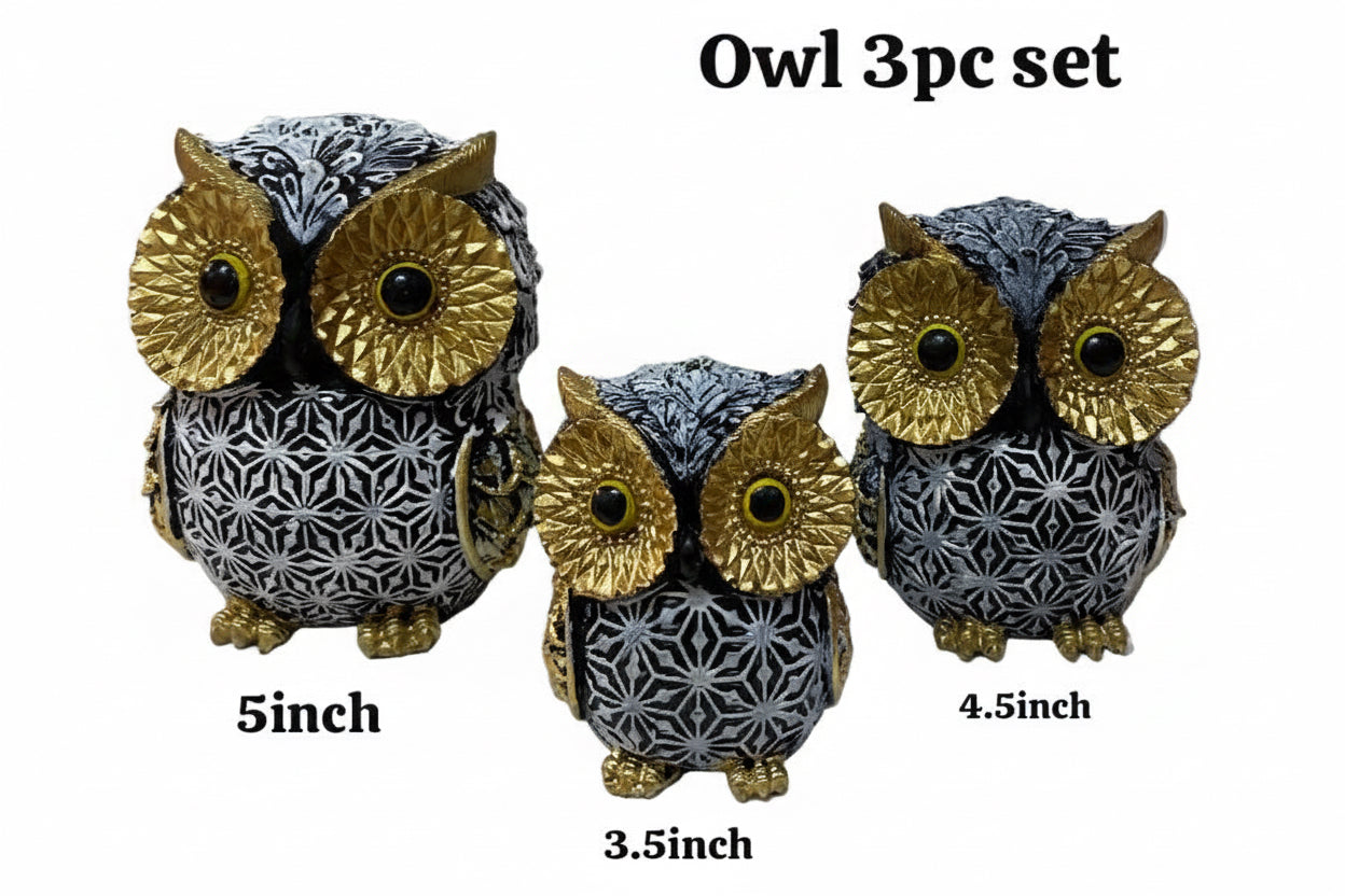 Owl 3pc set