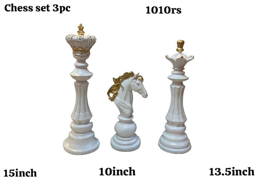 Chess 3pc set (15inch)