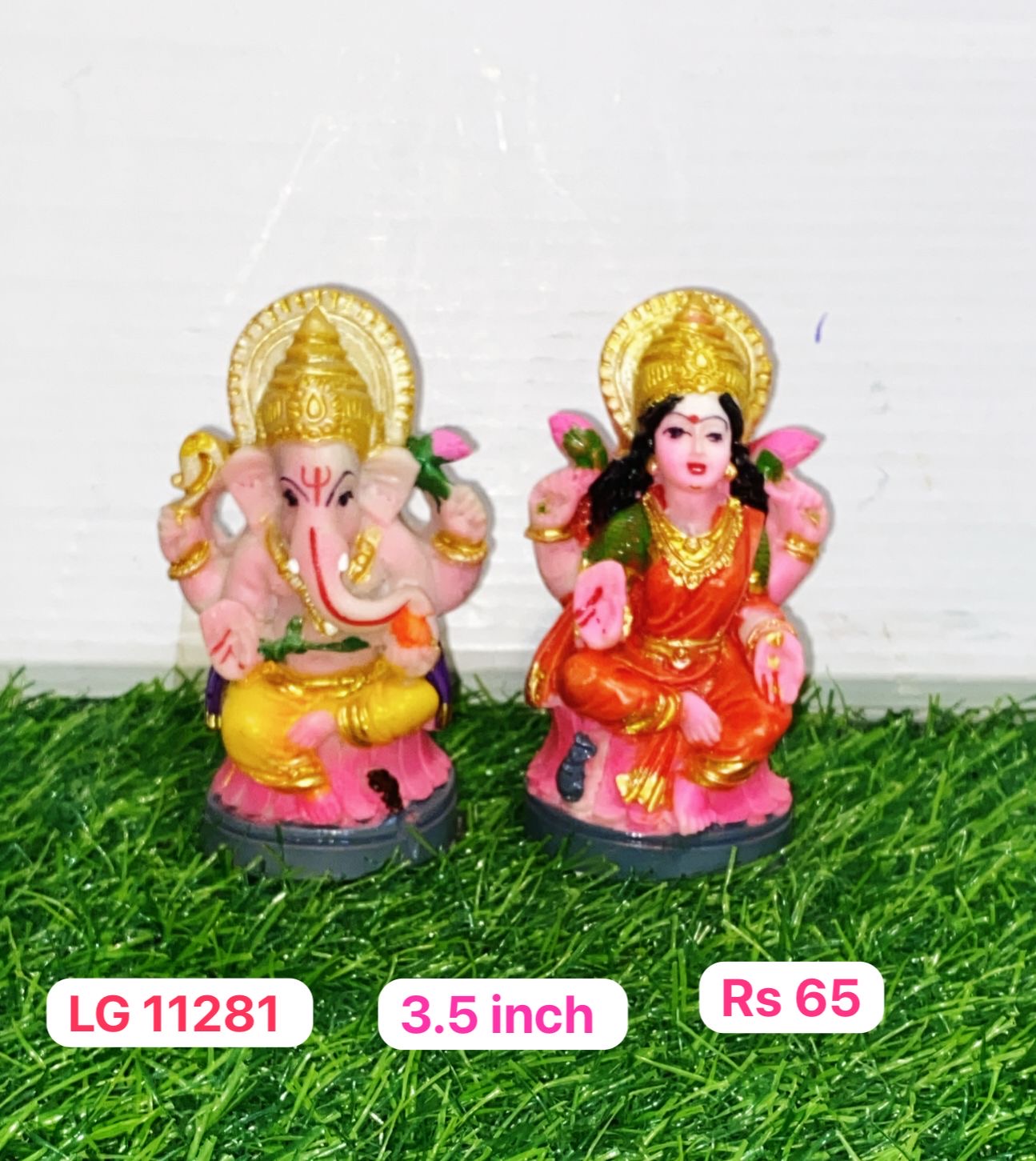 LG11281 Laxmi Ganesh ( 3.5inch ) minimum 12pc