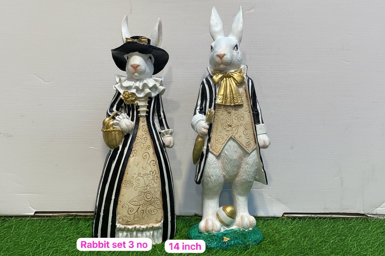 3no rabit set (14inch)