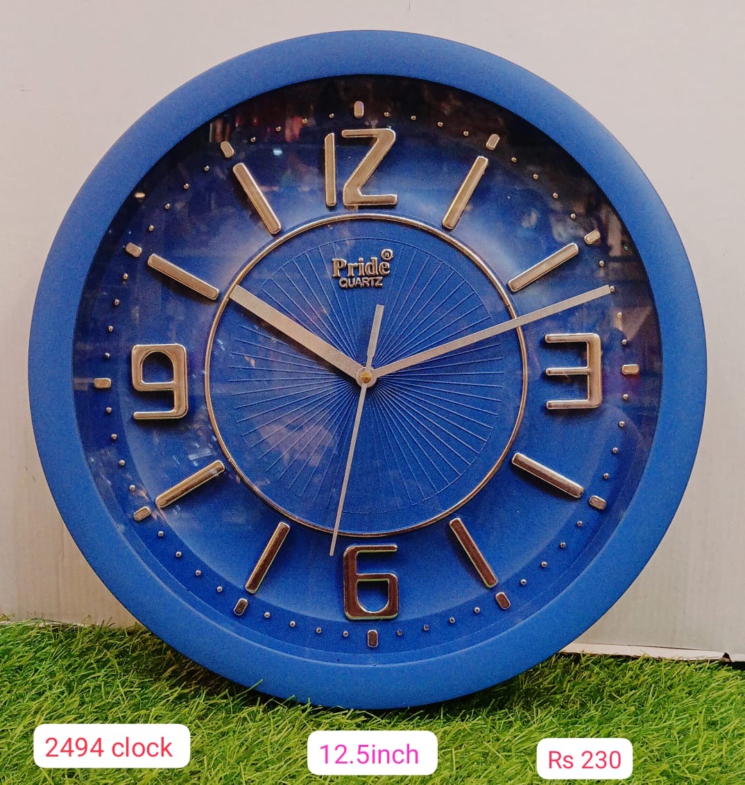 2494 clock mix colour (12.5inch)