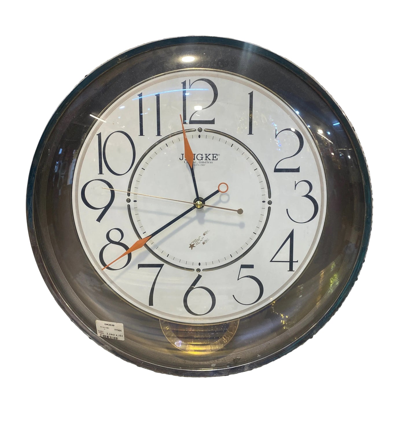 Om3539 pendulum clock (16x16inch)