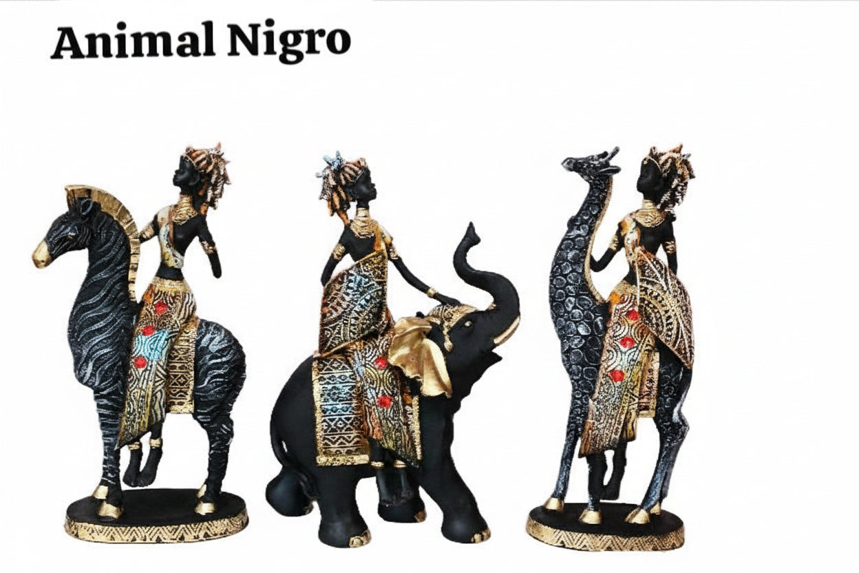 Animal nigro 3pc set(13inch)