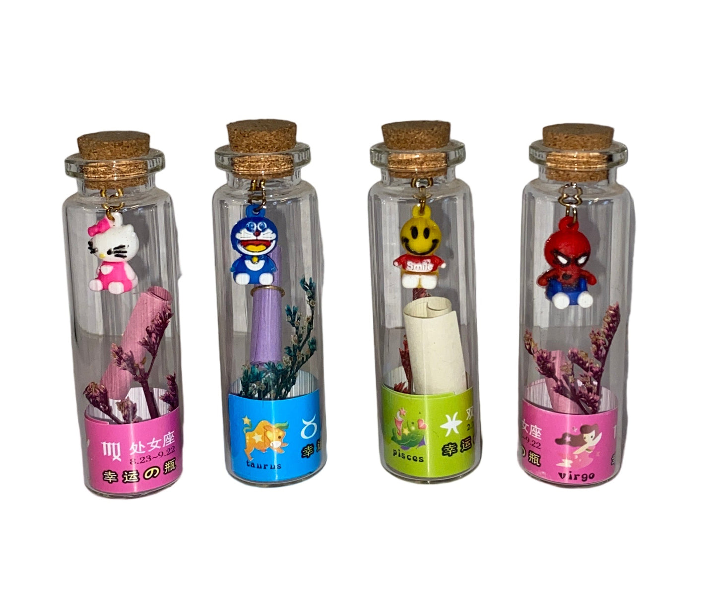 Om4289 Message bottle 12pc box ( 3inch )