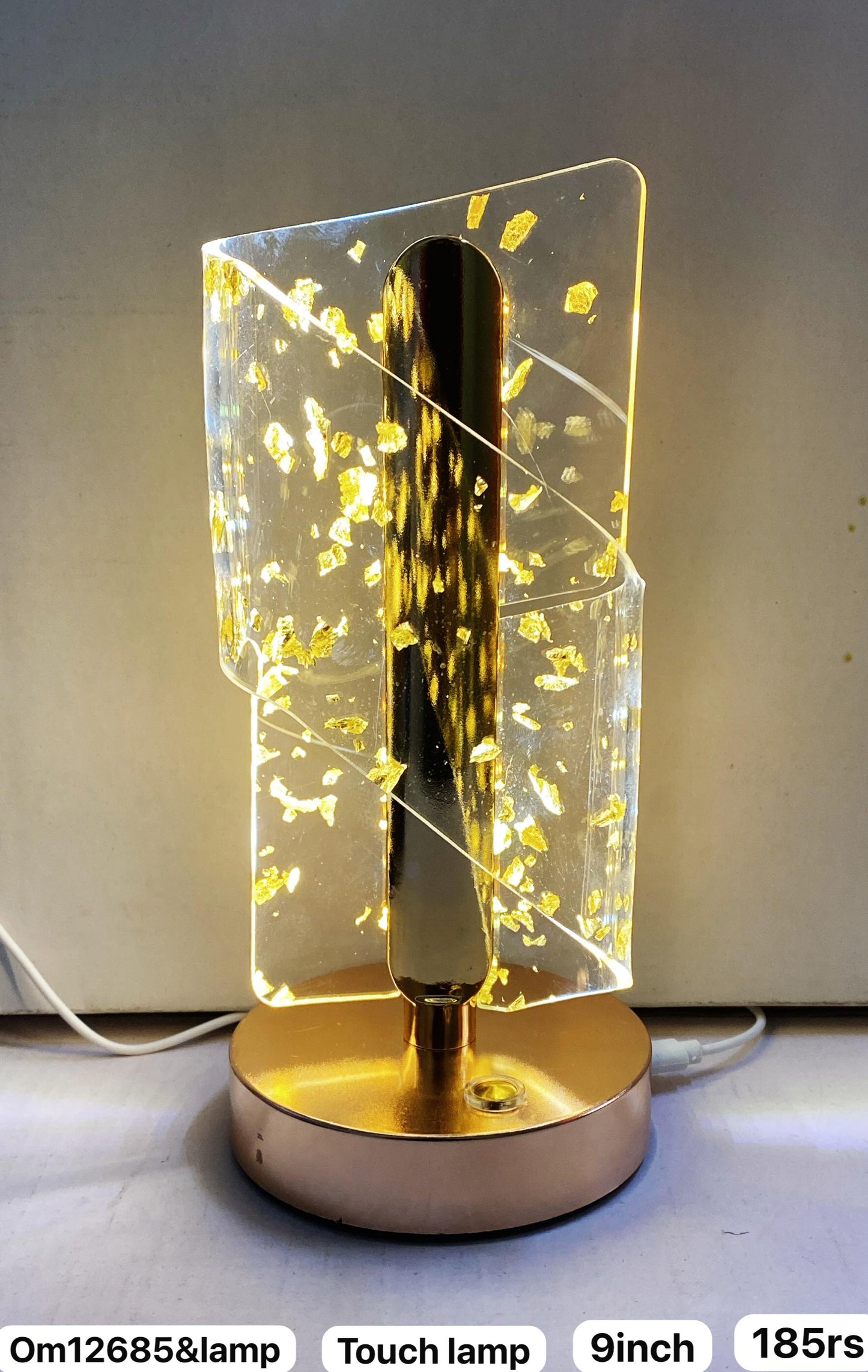 102685& touch lamp 3light(9inch)