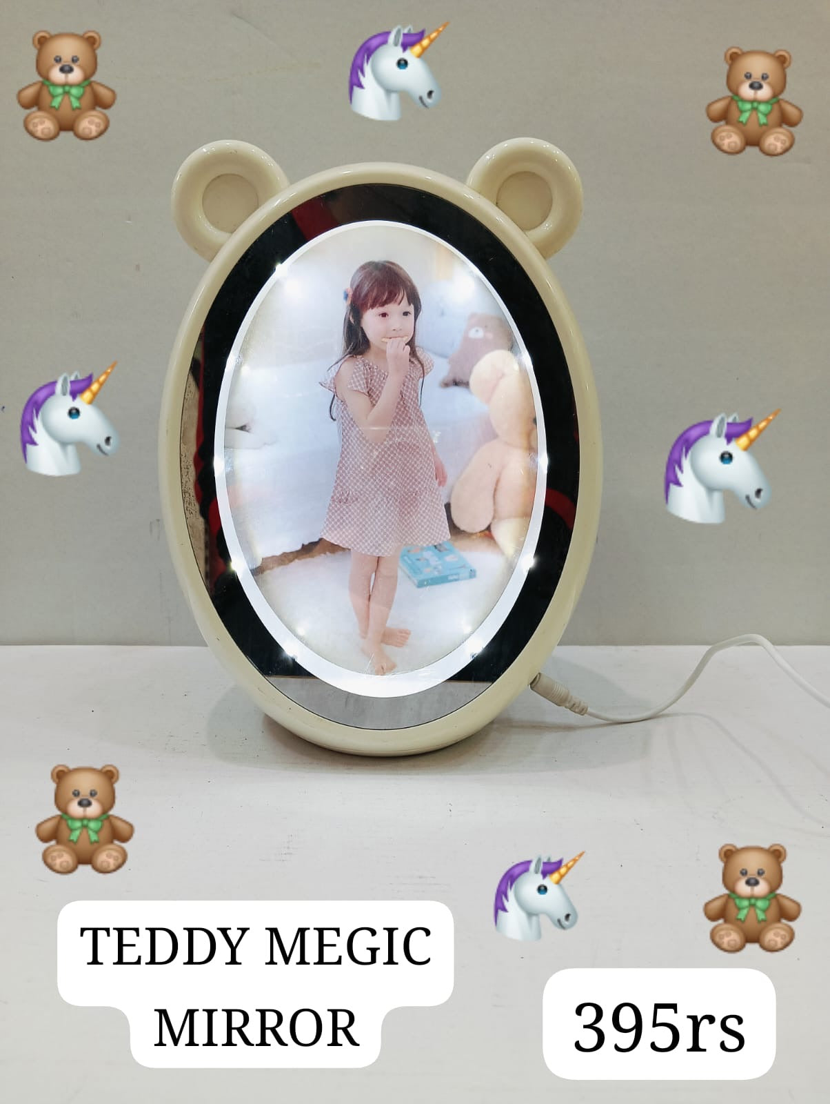 Teddy magic mirror
