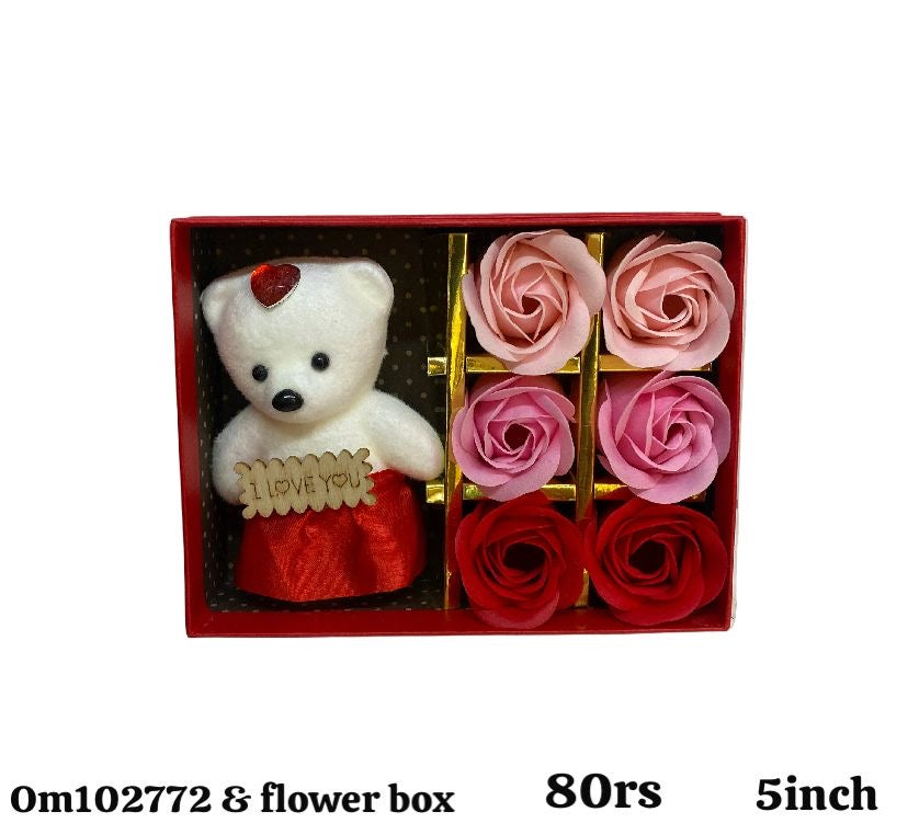 Om102772 flower box(5inch)