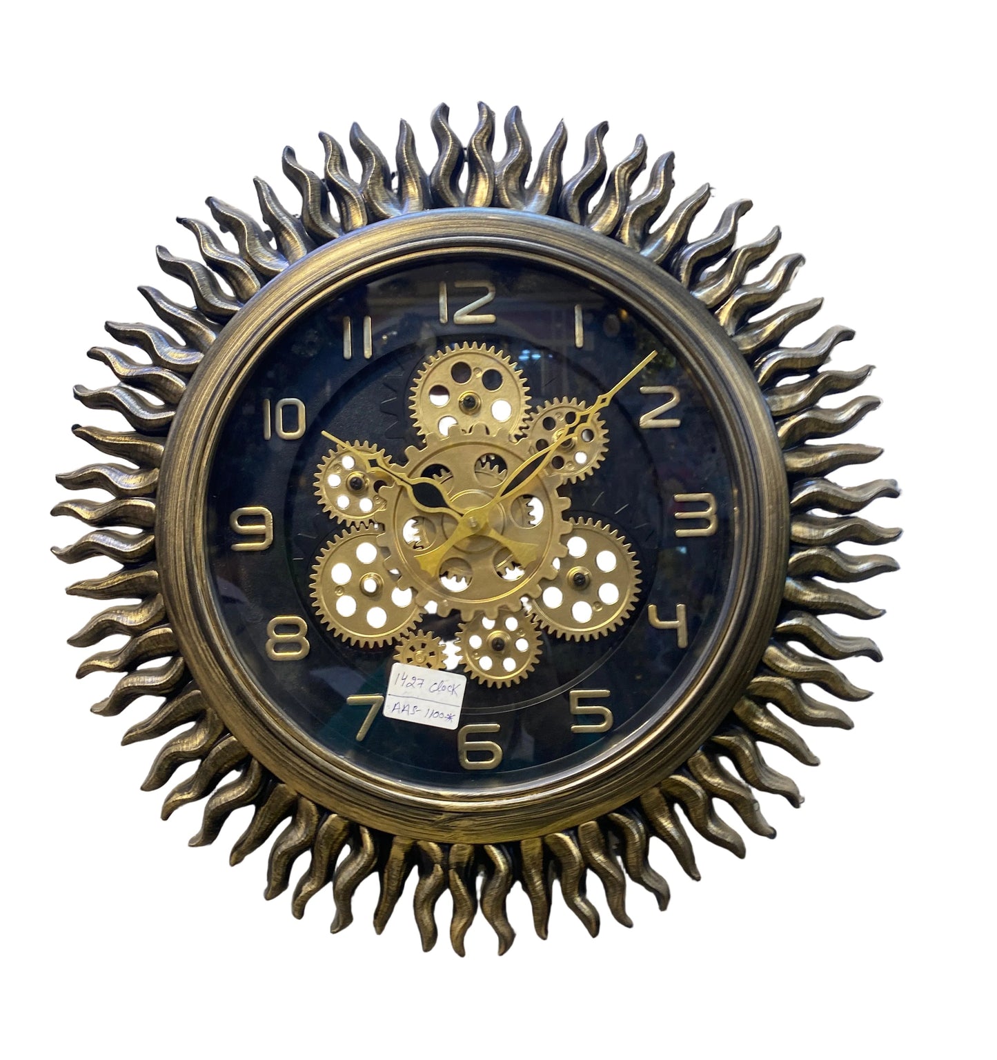 1427 clock mix colour (16x16inch)