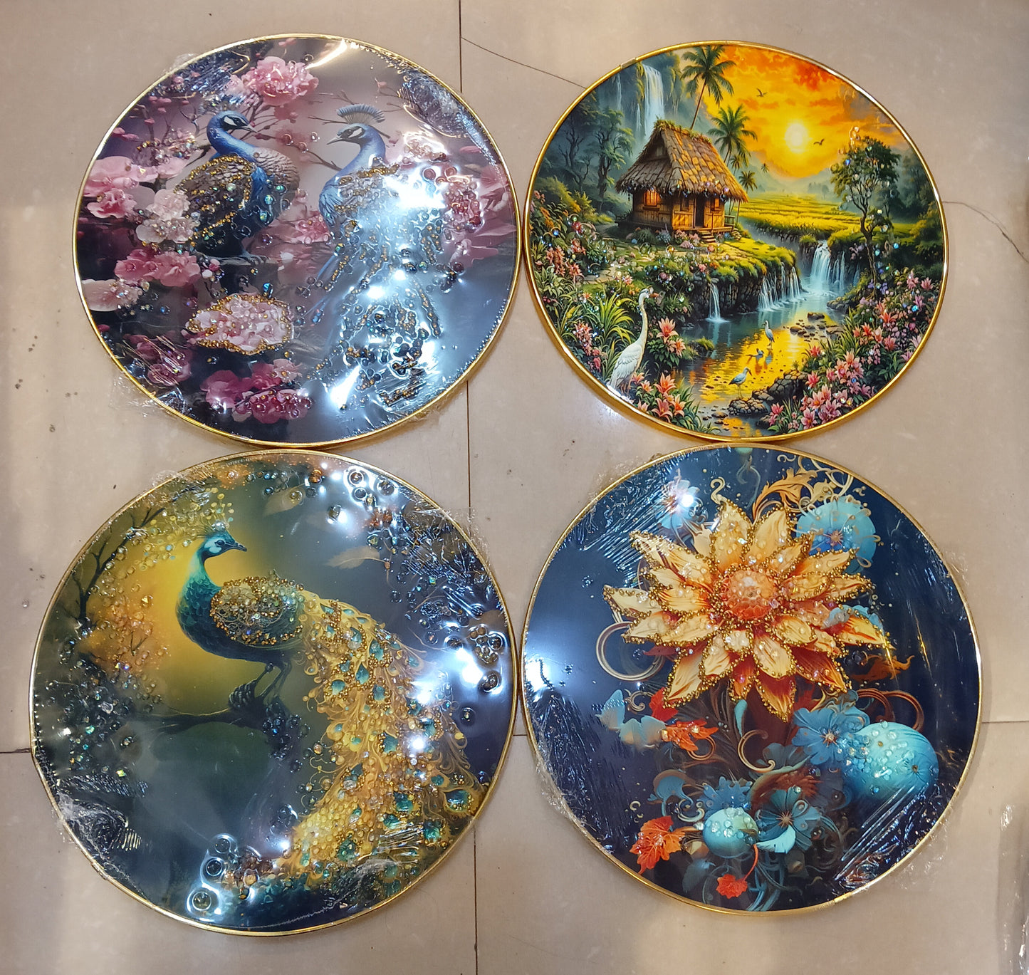 12x12 Round scenery Mix Design