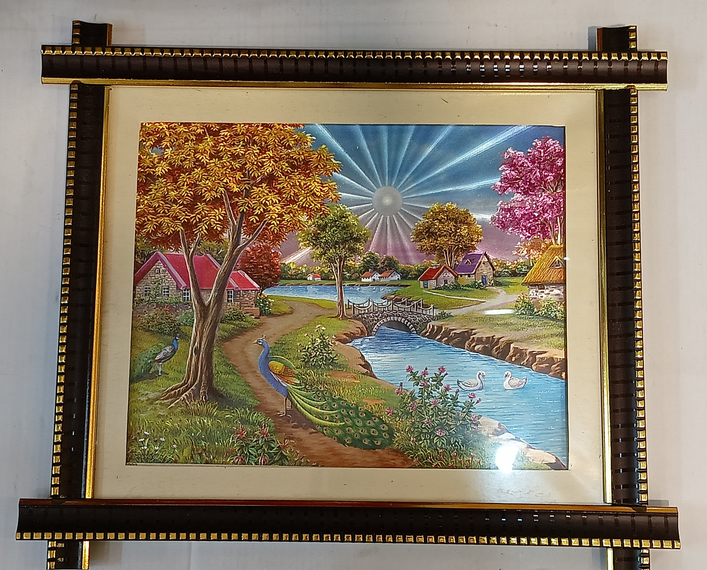 Magical Art with box ( 14x12inch ) Mix Design