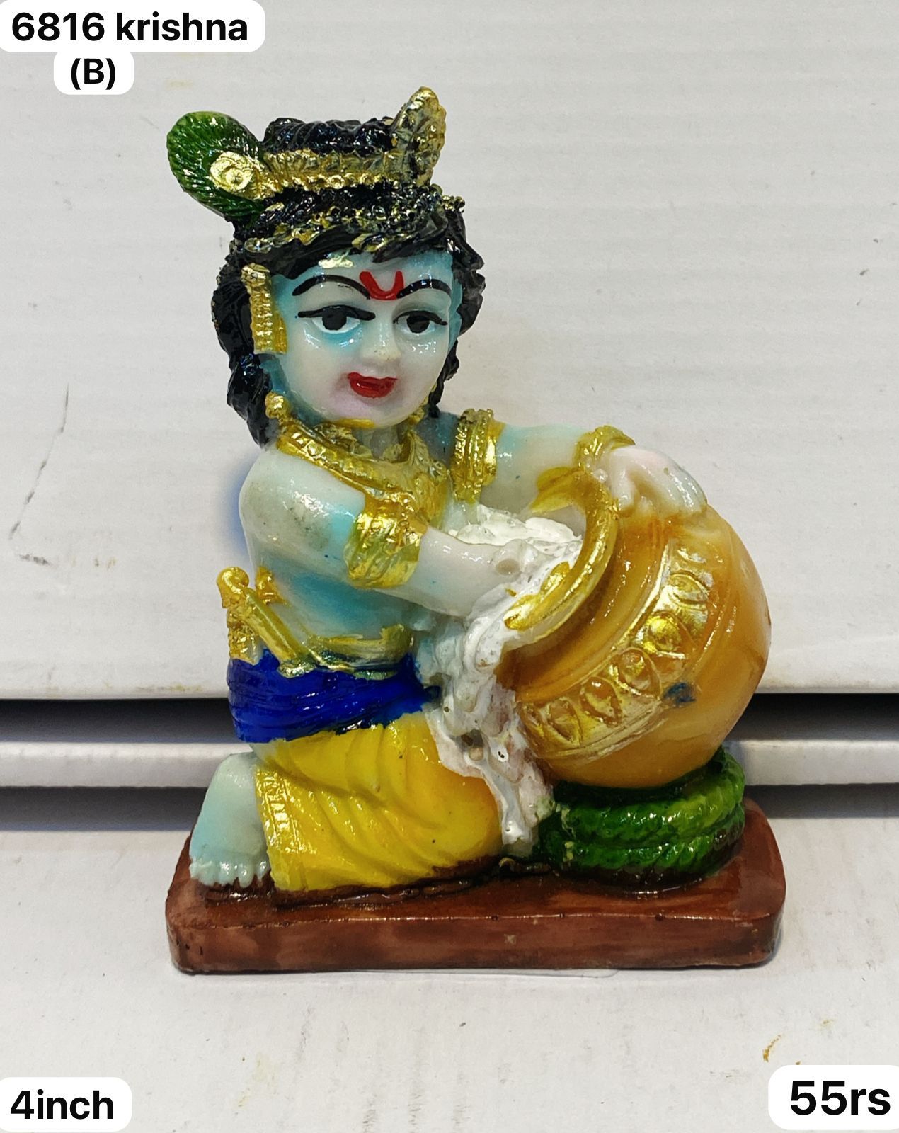 6816 krishna B ( 4inch ) minimum 12pc