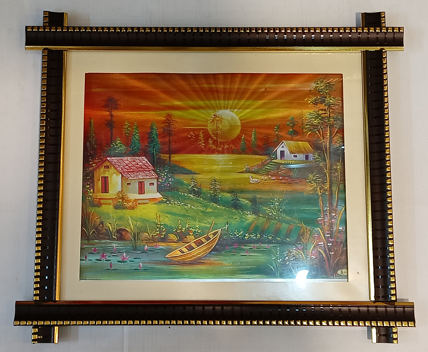 Magical Art with box ( 14x12inch ) Mix Design