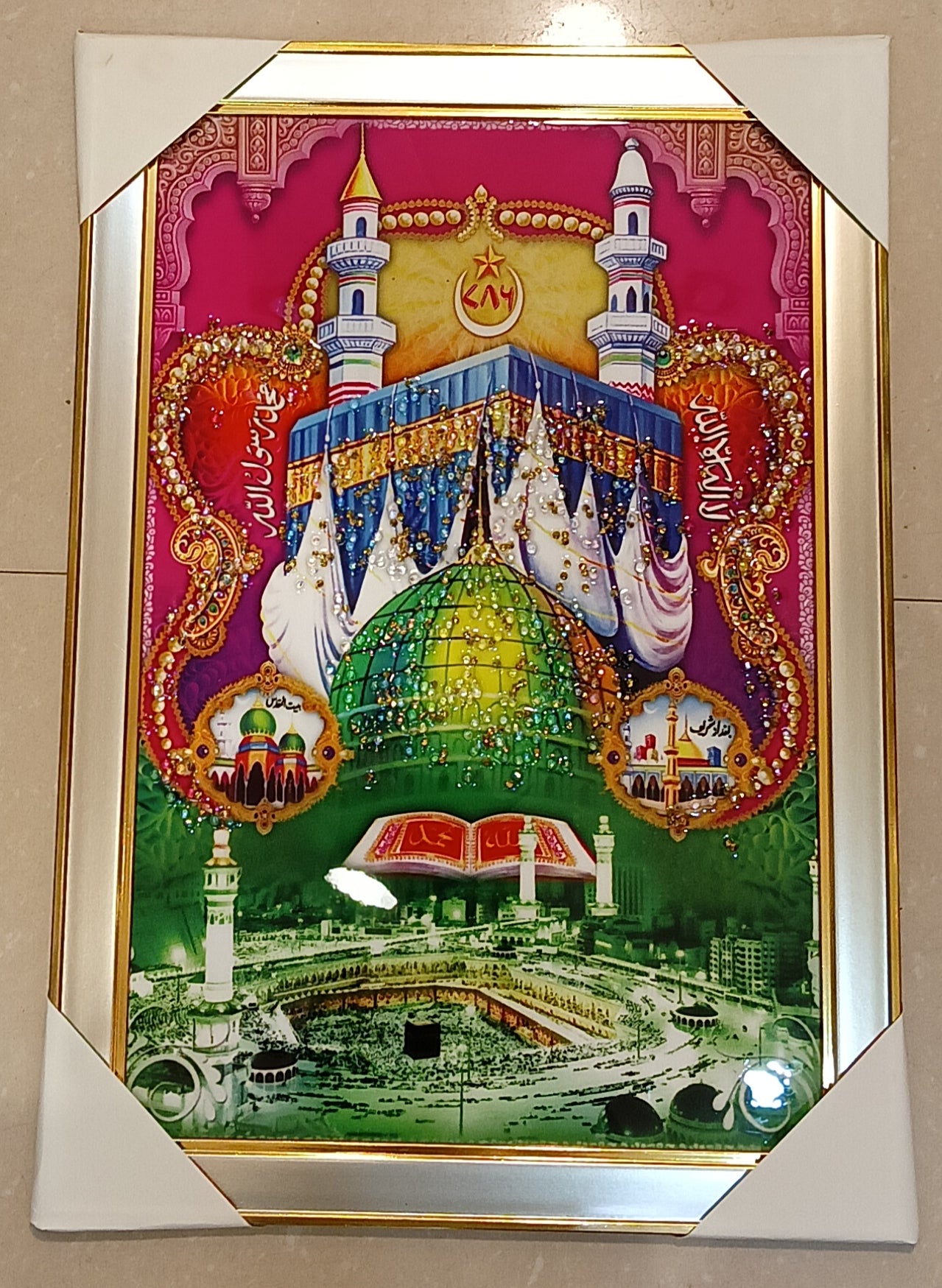12x18 crystal 2inch frame Mix Design