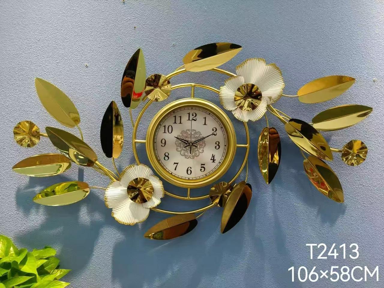 T2413 Metal clock ( 106x58cm )