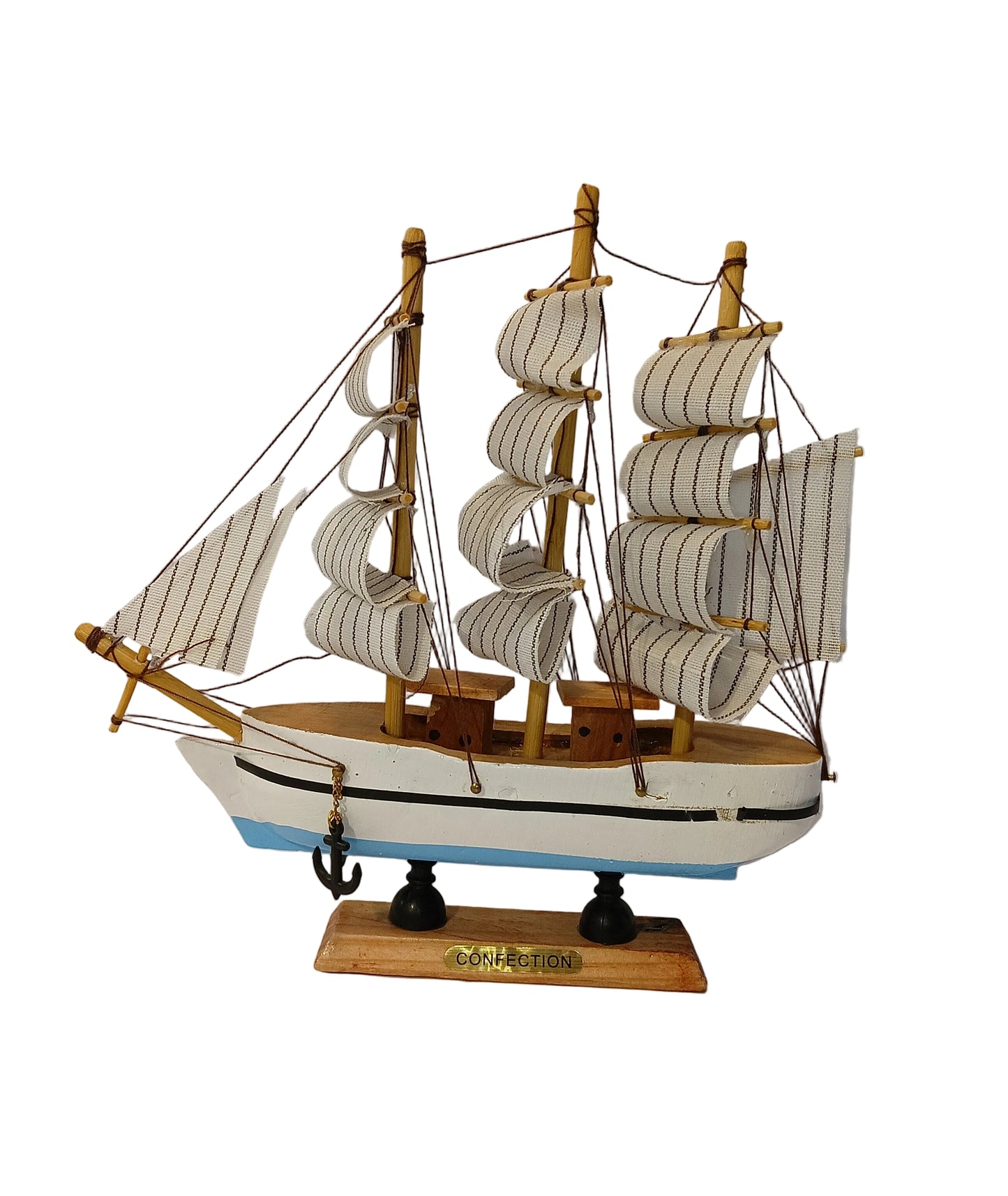 100383 wooden ship (20cm)