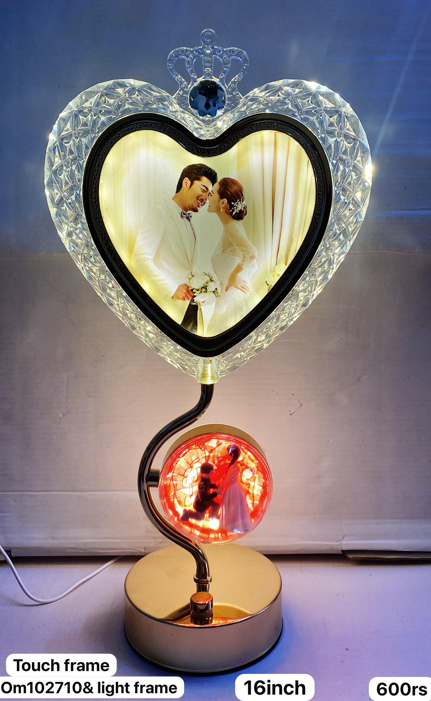 Om102710& led touch photo frame(16inch)