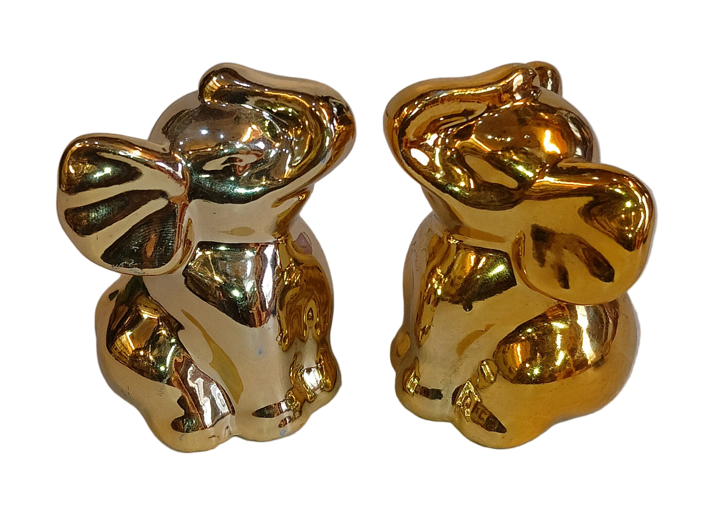 Baby elephant ceramic 2pc set minimum 12pc (2.5inch)