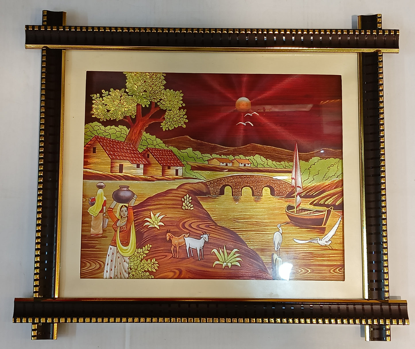 Magical Art with box ( 14x12inch ) Mix Design