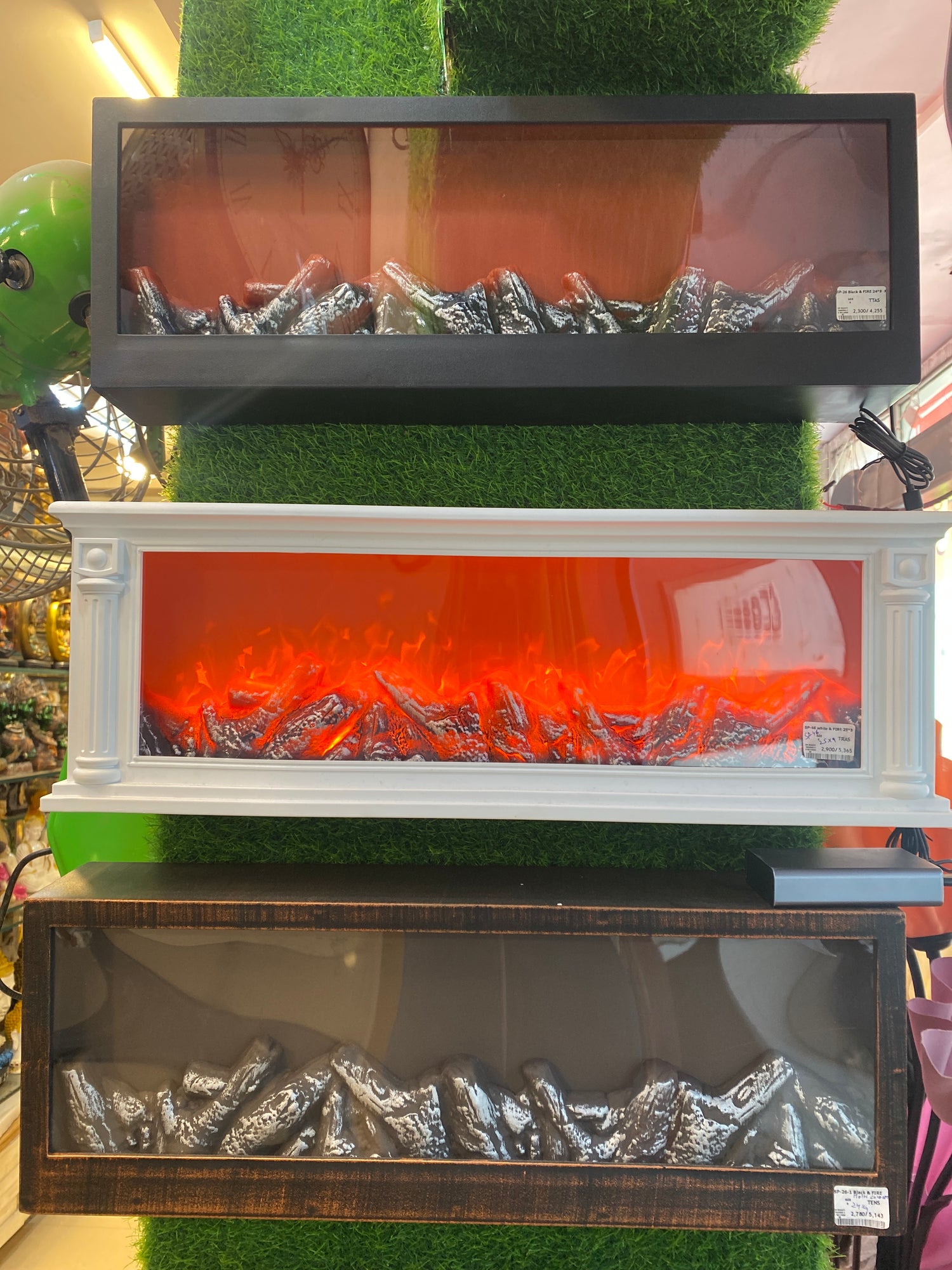 Fire lamps and big lamps