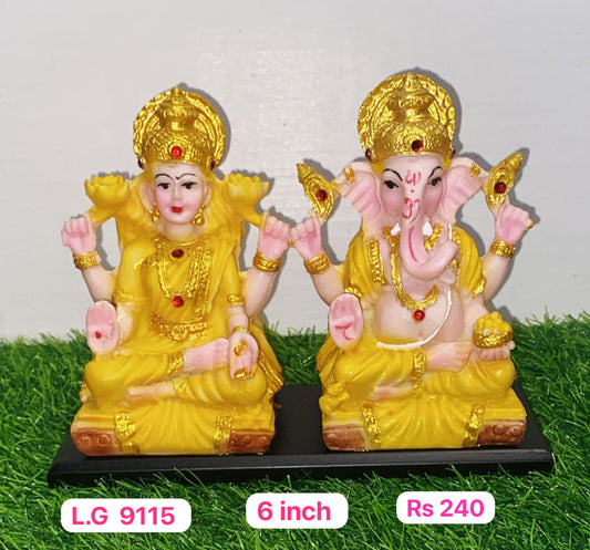 9115 Laxmi Ganesh ( 6inch )