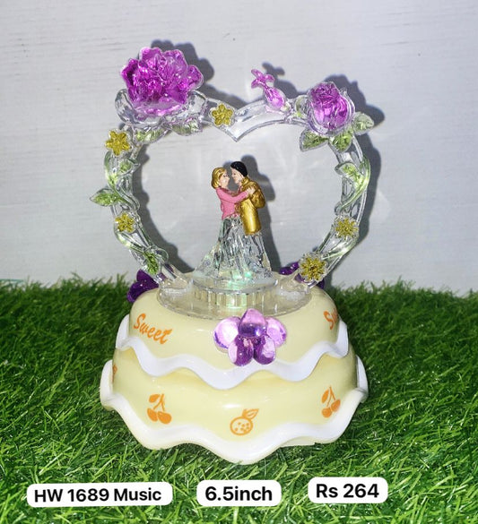 Hw 1689 music & light couple (6.5inch)