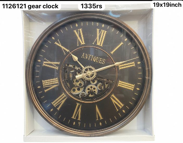 1126121gear clock(19inch)