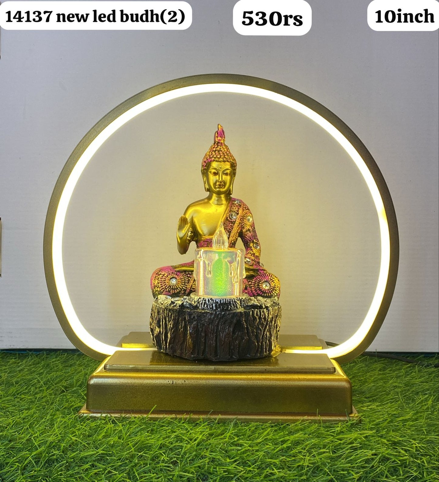 14137 2no new led budh (10inch)