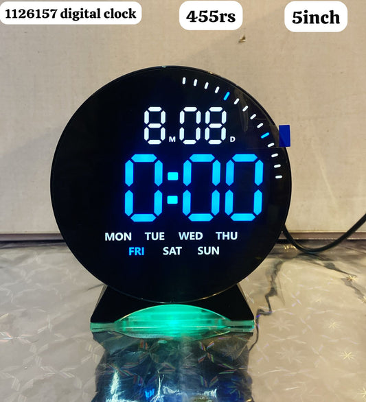 1126157 digital clock(5inch)