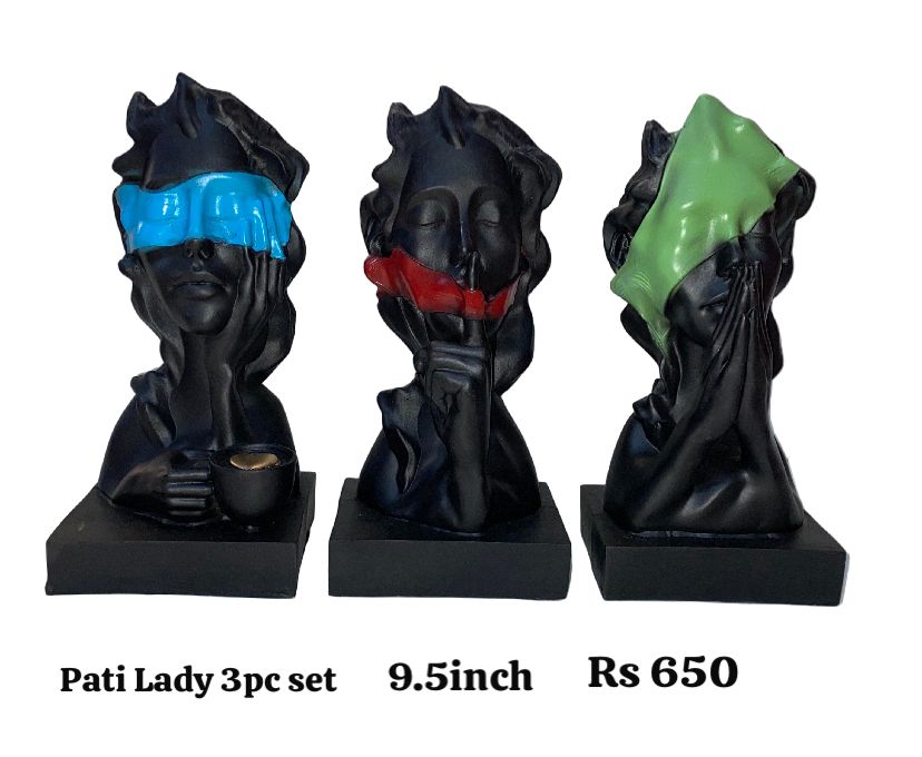 Patti lady 3pc set (9.5inch)