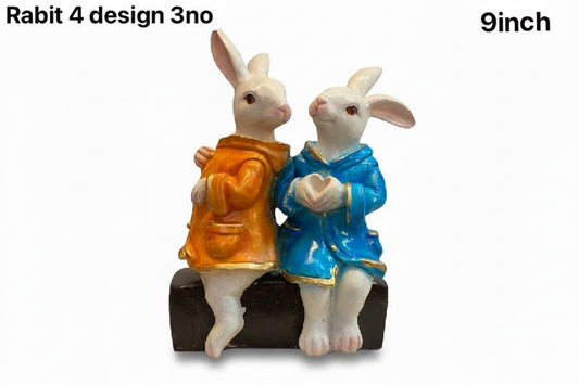 Rabit 4 designs 3no(9inch)