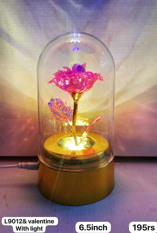 L9012 velentine Revolving with light (6.5inch)