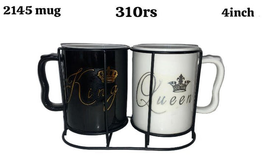 2145 king queen mug(4inch)