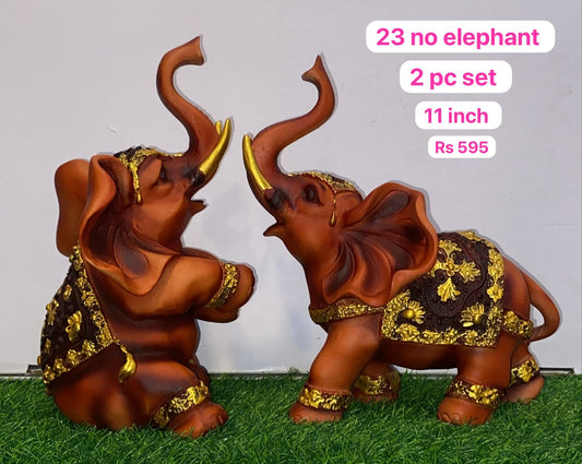 23no elephant 2pc set (11inch)