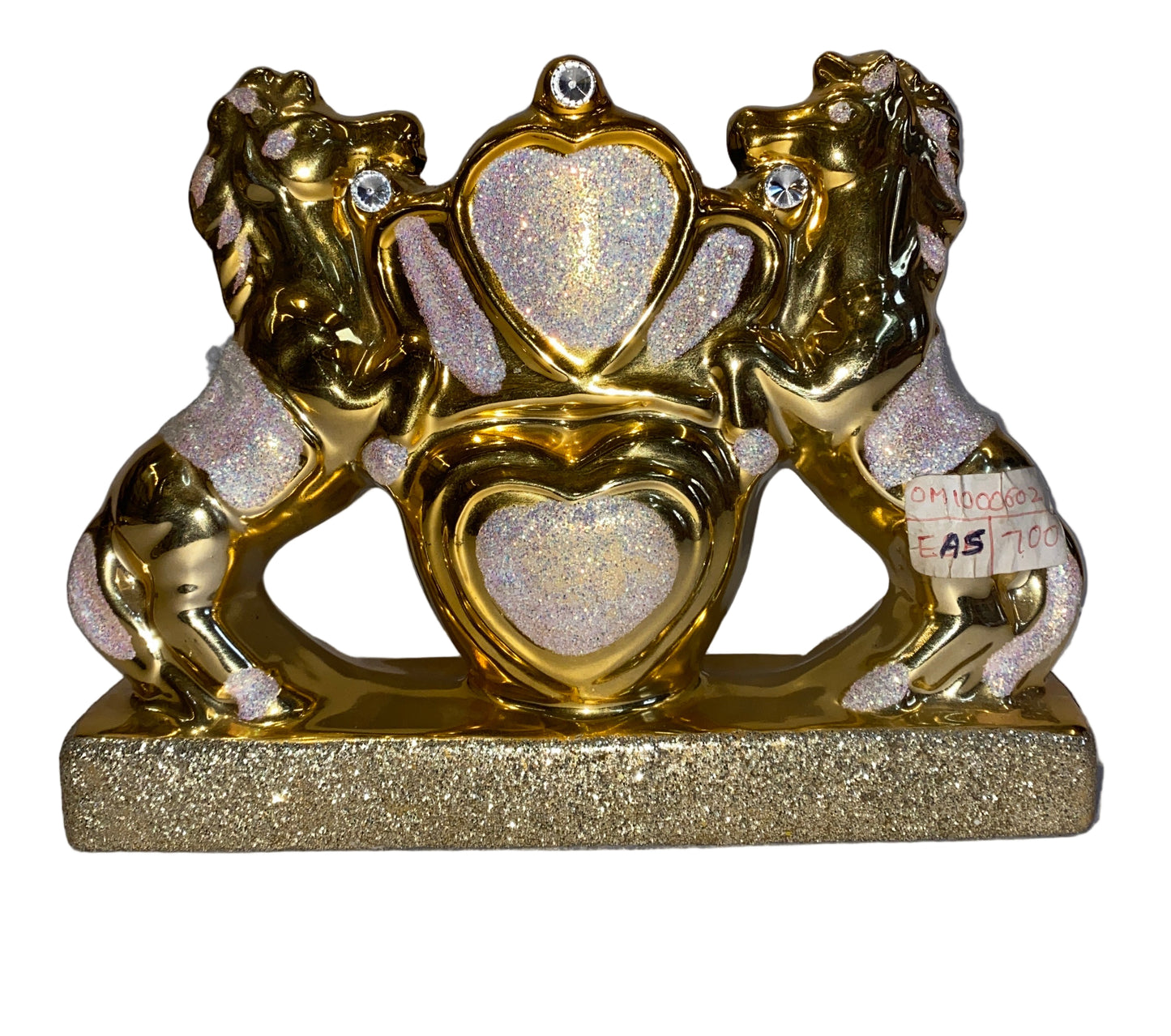 Om1000602 Horse ceramic 8x6inch