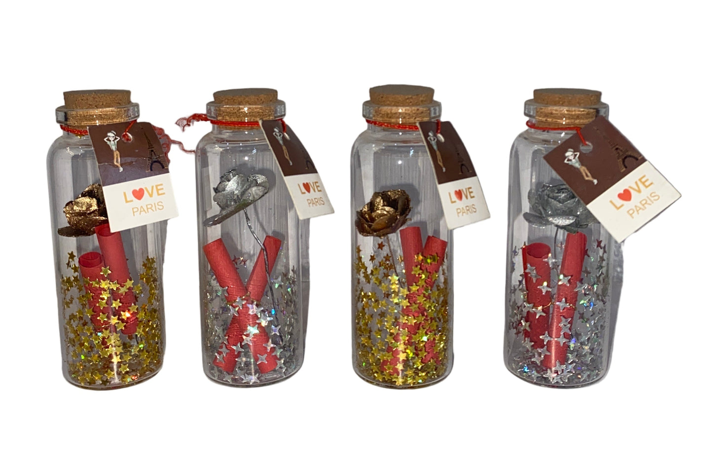 Om4293 Message bottle 12pc box ( 3.5inch )