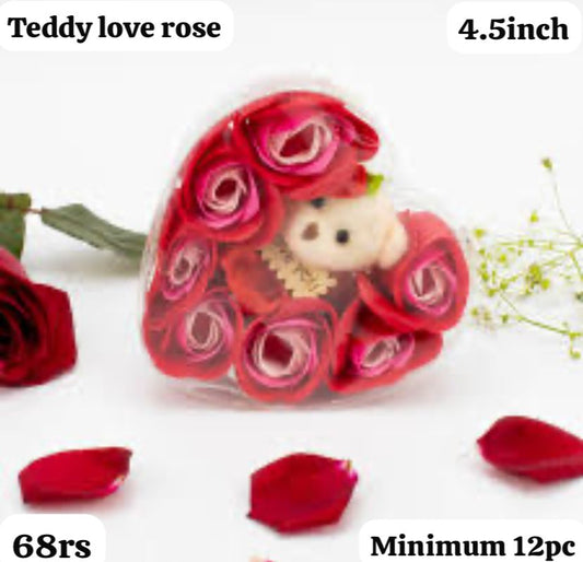 Teddy love rose (4.5inch)