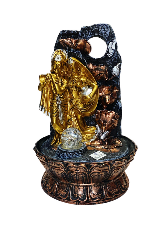 Big fountain radha krishan (16inch)