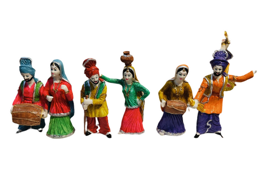 Bhangra 1no 6pc set (10inch)