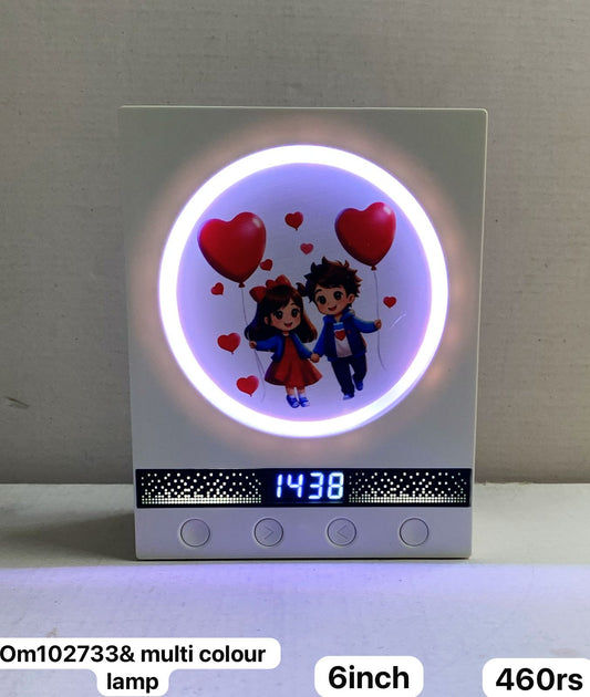 102733 multi colours lamp (6inch)