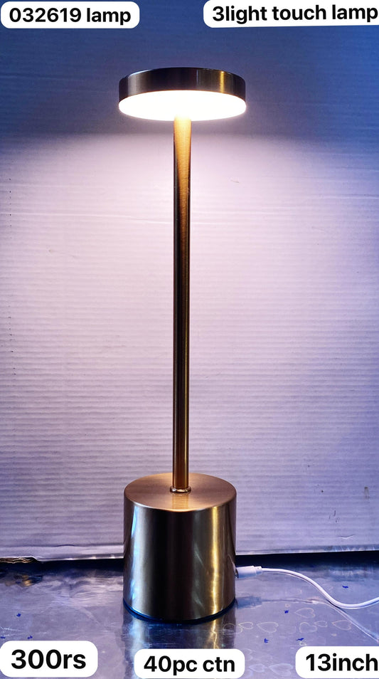 032619 Touch Lamp 3 light ( 13inch )
