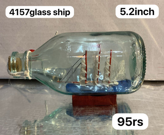 4157 glass ship ( 5.2inch ) minimum 12pc