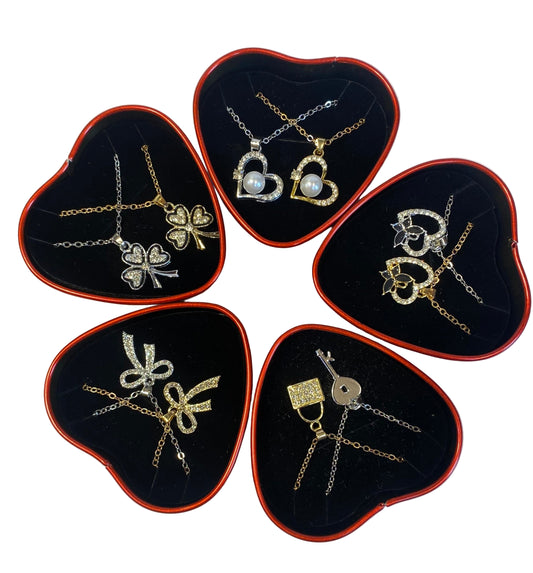 8802 jewellery box ( 3inch ) 12pc box mix designs