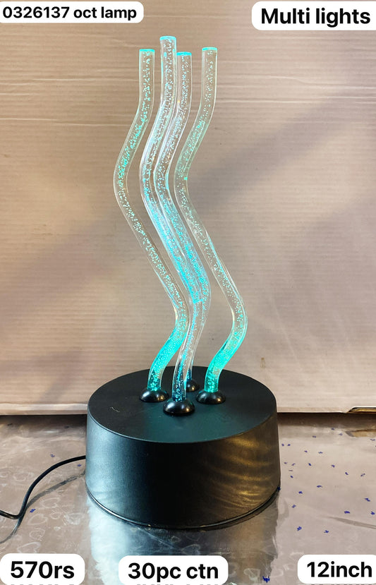 0326137 oct Lamp multi colour ( 12inch)